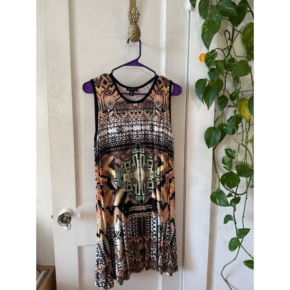 WILLI Smith, women’s size X – large abstract dress